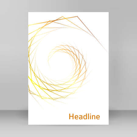 design elements. Wave of many gray lines. Abstract wavy stripes on white background isolated. creative line art. Vector illustration EPS 10. Colorful shiny waves with lines created using Blend Tool.のイラスト素材