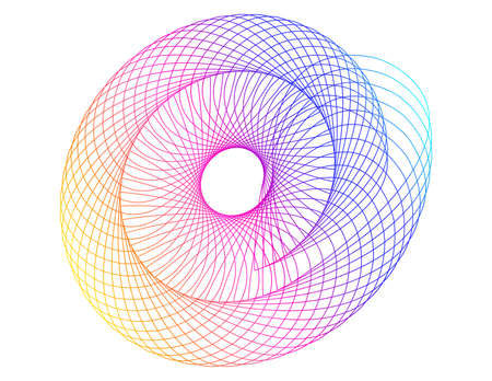 design elements. Wave of many gray lines. Abstract wavy stripes on white background isolated. creative line art. Vector illustration EPS 10. Colorful shiny waves with lines created using Blend Tool.のイラスト素材