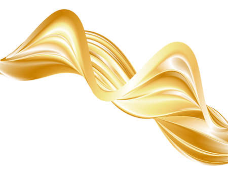 design elements. Wave of many gray lines. Abstract wavy stripes on white background isolated. creative line art. Vector illustration EPS 10. Colorful shiny waves with lines created using Blend Tool.のイラスト素材