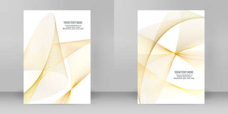 design elements. Wave of many gray lines. Abstract wavy stripes on white background isolated. creative line art. Vector illustration EPS 10. Colorful shiny waves with lines created using Blend Tool.のイラスト素材