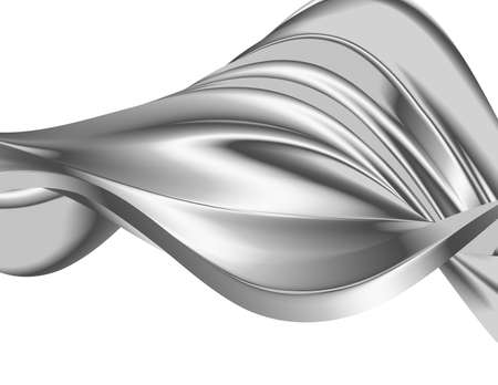 design elements. Wave of many gray lines. Abstract wavy stripes on white background isolated. creative line art. Vector illustration EPS 10. Colorful shiny waves with lines created using Blend Tool.のイラスト素材