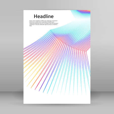 Business templates for multipurpose presentations. Easy editable vector  layout. design brochure A4 format advertising, for new product newsletters, technology graphics, report firm, event partyのイラスト素材