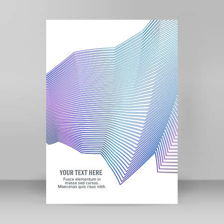 Business templates for multipurpose presentations. Easy editable vector   layout. design brochure A4 format advertising, for new product newsletters, technology graphics, report firm, event partyのイラスト素材