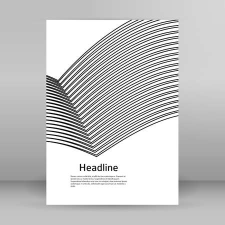 Business templates for multipurpose presentations. Easy editable vector layout. design brochure A4 format advertising, for new product newsletters, technology graphics, report firm, event partyのイラスト素材