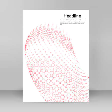 Business templates for multipurpose presentations. Easy editable vector layout. design brochure A4 format advertising, for new product newsletters, technology graphics, report firm, event partyのイラスト素材