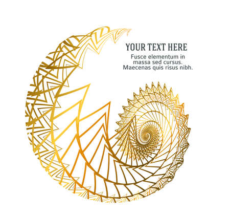 design elements. Wave of many purple lines circle ring. Abstract vertical wavy stripes on white background isolated. Vector illustration EPS 10. Colorful waves with lines created using Blend Toolのイラスト素材