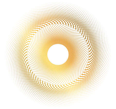 design elements. Wave of many glittering lines. Abstract glow wavy stripes on white background isolated. Vector illustration EPS 10. Glitter waves with lines created using Blend Toolのイラスト素材