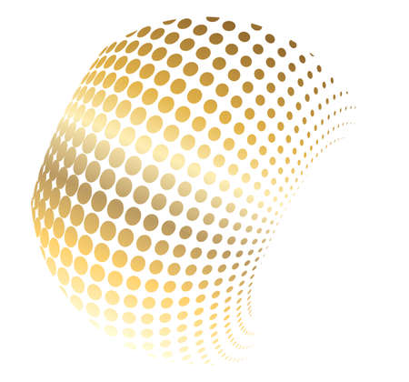 design elements. Wave of many glittering lines. Abstract glow wavy stripes on white background isolated. Vector illustration EPS 10. Glitter waves with lines created using Blend Toolのイラスト素材