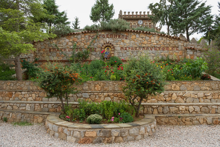 The monastery of virgin Gorgoepikoos mandras, Greeceのeditorial素材