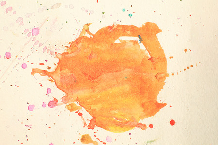 Abstract watercolor background paintingの写真素材