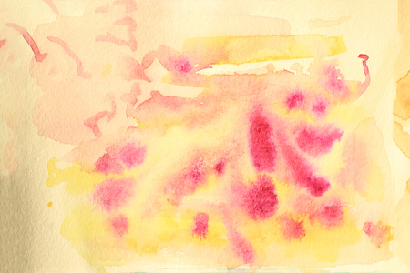 Abstract watercolor background paintingの写真素材