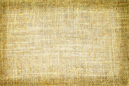 Natural linen material textile canvas texture background natural color Hemp material pattern design wallpaperの写真素材