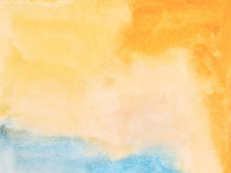 Abstract design watercolor picture painting illustration background Colorful aquarelle wash drawing design wallpaperの写真素材