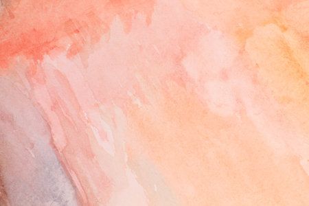 Abstract watercolor background. Colorful watercolor painting on canvas.の写真素材