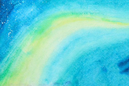 Abstract watercolor background. Hand-drawn illustration for your design.の写真素材