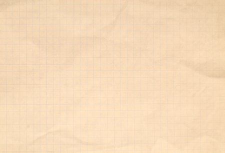 Sheet of paper with crumpled sheet of paper as backgroundの写真素材