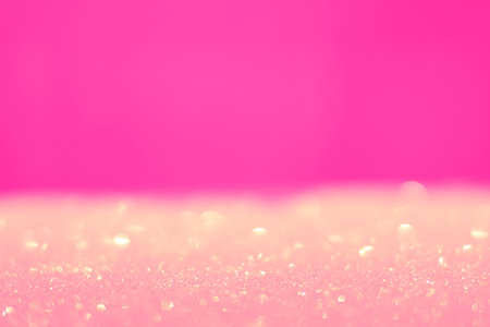Abstract pink bokeh background with soft focus and selective focus.