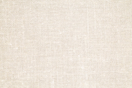 Natural Linen Material Textile Canvas Fabric Texture Background Close-up Detail of Fabric Natural Color Hemp Material Pattern Design Wallpaper. Can be Used as Background or For Graの写真素材