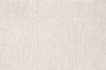 Natural Linen Material Textile Canvas Fabric Texture Background Close-up Detail of Fabric Natural Color Hemp Material Pattern Design Wallpaper. Can be Used as Background or For Graの写真素材