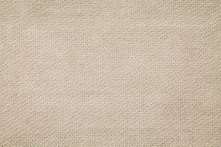 Natural Linen Material Textile Canvas Fabric Texture Background Close-up Detail of Fabric Natural Color Hemp Material Pattern Design Wallpaper. Can be Used as Background or For Graの写真素材