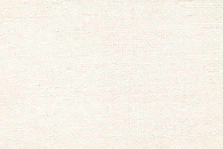 Natural Linen Material Textile Canvas Fabric Texture Background Close-up Detail of Fabric Natural Color Hemp Material Pattern Design Wallpaper. Can be Used as Backgroundの写真素材