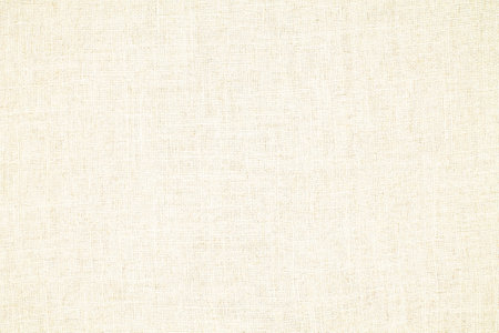 Natural Linen Material Textile Canvas Fabric Texture Background Close-up Detail of Fabric Natural Color Hemp Material Pattern Design Wallpaperの写真素材