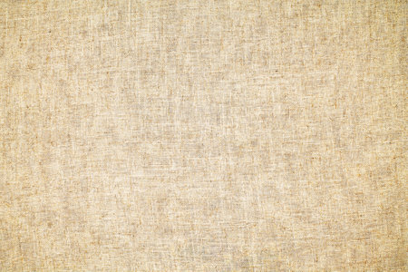 Natural Linen Material Textile Canvas Fabric Texture Background Close-up Detail of Fabric Natural Color Hemp Material Pattern Design Wallpaperの写真素材