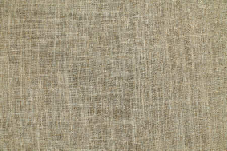 Natural Linen Material Textile Canvas Fabric Texture Background Close-up Detail of Fabric Natural Color Hemp Material Pattern Design Wallpaperの写真素材