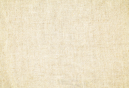 Natural Linen Material Textile Canvas Fabric Texture Background Close-up Detail of Fabric Natural Color Hemp Material Pattern Design Wallpaperの写真素材