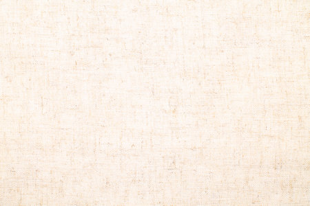 Natural Linen Material Textile Canvas Fabric Texture Background Close-up Detail of Fabric Natural Color Hemp Material Pattern Design Wallpaperの写真素材