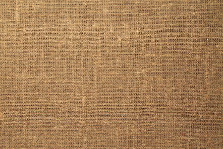 Brown burlap texture background. Close up of burlap textured background.の写真素材