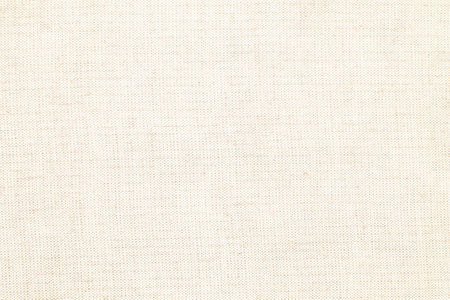 Close up of beige linen texture background. High resolution photo.の写真素材