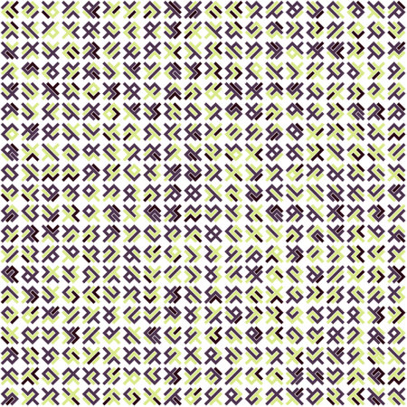 Asemic Glyph writing hieroglyph imitation generative illustrationのイラスト素材