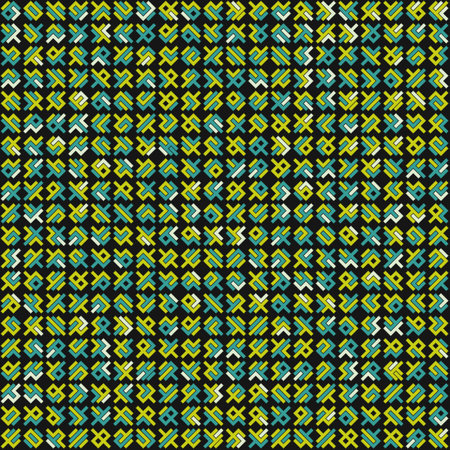 Asemic Glyph writing hieroglyph imitation generative illustrationのイラスト素材