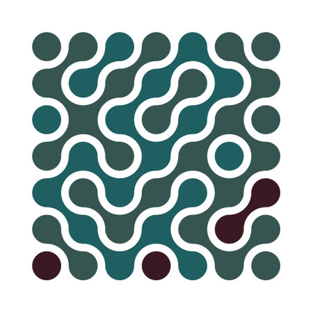 Asemic Glyph writing hieroglyph imitation generative illustrationのイラスト素材