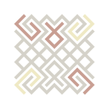 Asemic Glyph writing hieroglyph imitation generative illustrationのイラスト素材