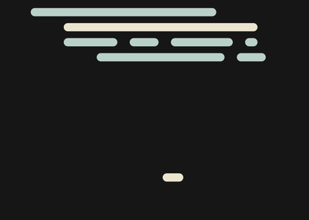 Cartoon coding simulated lines vector illustration
