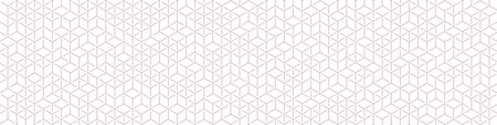 Hexagonal Maze generative pattern illustrationのイラスト素材