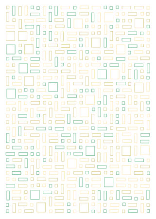 Abstract Offset Quads generative art background art illustration