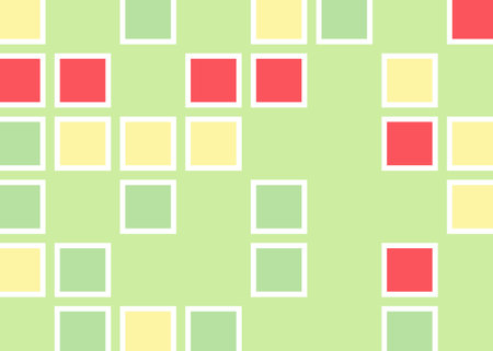 Abstract Offset Quads generative art background art illustrationのイラスト素材