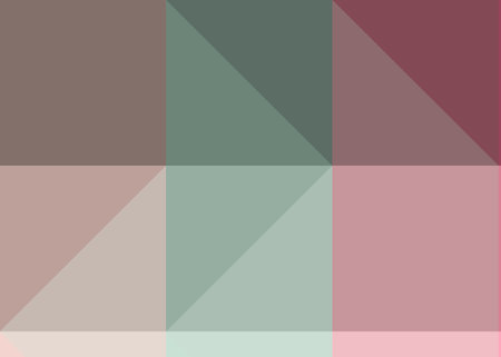Abstract Low Polygon color Generative Art background illustrationのイラスト素材