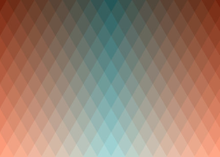 Abstract Low Polygon color Generative Art background illustrationのイラスト素材