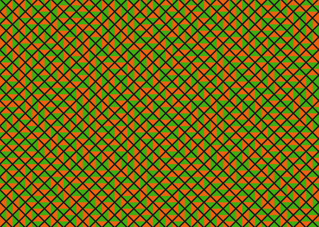 Colorised Rhombuses tiles tessellation pattern illustrationのイラスト素材