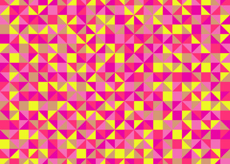 Colorised Rhombuses tiles tessellation pattern illustrationのイラスト素材