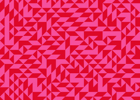 Colorised Rhombuses tiles tessellation pattern illustration