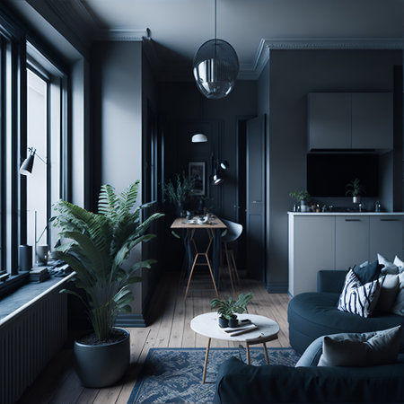 Scandinavian living roomの素材