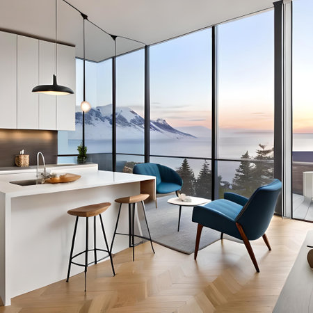 Scandinavian living roomの素材