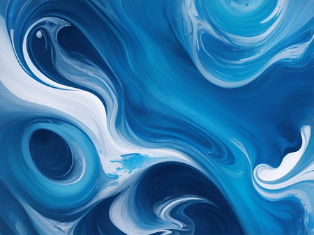 Abstract color splash modern background. AI generated illustrationの素材