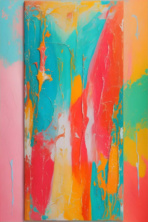 Abstract watercolor background. AI generated illustrationの素材