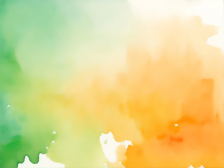 Abstract watercolor gradient background. AI generated illustrationの素材